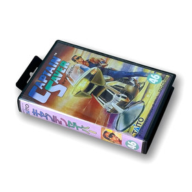 CAPTAIN SAVER Power Blade 2 - Empty plastic box Replacement spare case Famicom