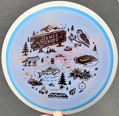 Axiom MVP Fission Trail RARE Swirly Special Edition James Conrad Line Disc Golf
