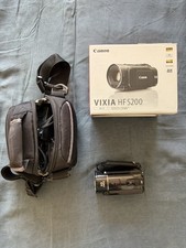 Canon VIXIA HF 200 32 GB High Definition Camcorder - TESTED