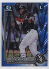 2022 Bowman Chrome Prospects Blue RayWave Refractor 62/150 Benyamin Bailey 5i2