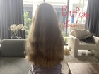 12” Virgin Human Hair Light Brown Ponytail Girl Child Thick Smoke-Free — photo 2