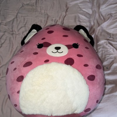 Jalisca the Pink Leopard plush Squishmallows 16''- 18'' large sized soft stuffed