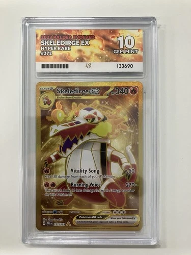 Skeledirge ex 272/193 ACE graded card
