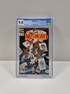 Nomad V2 4 CGC 9.8 White Pages Marvel 1992 early deadpool