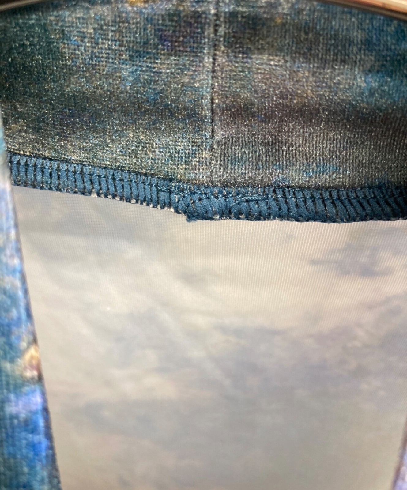 Ameri SCENERY VELOUR TOP FREE blue Ext+++ - image 3