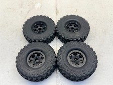 4x Vanquish Yokohama Geolander Mt 1.9 Rock Crawler Tires 12mm Hex Wheels 538