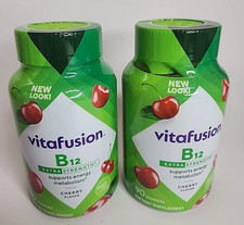 [2 PACK] Vitafusion Extra Strength Vitamin B1...