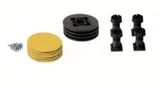 4x MX Shower Tray Riser Legs Adjustable feet & fixings Replacement Easy Plumb