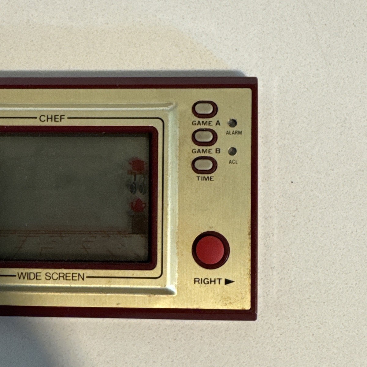 Nintendo FP-24 Chef Japan LSI Game and Watch Vintage Retro