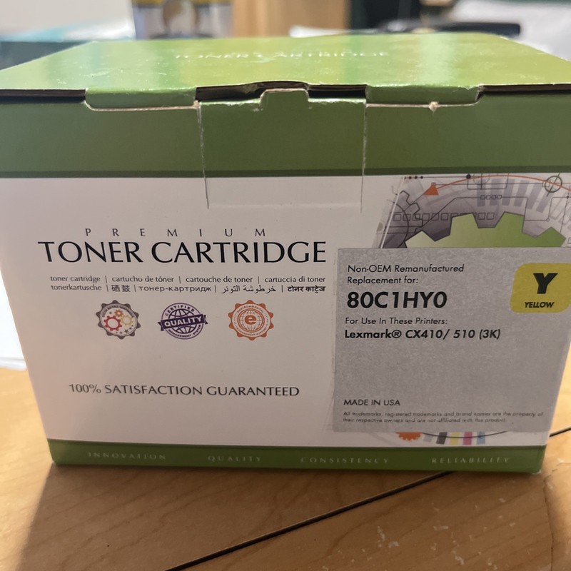 Lexmark Toner Cartridge  80C1HYO New