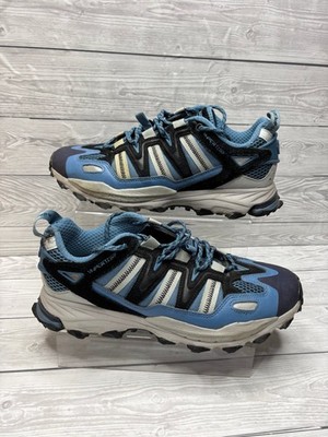 Adidas Adventure Trail Sneaker Herren UK 9,5 blau schwarz Outdoor Mesh Schnürer