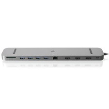 IOGEAR Dock Pro USB-C Triple HD Dock with Power Delivery 3.0