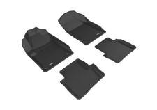 Floor Mats Custom Fit Liners All-weather Black 1st 2nd Row Fits 2013-2016 Dart