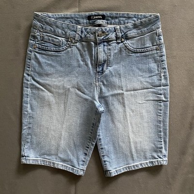 d.jeans Denim Shorts Women Size 10 Blue Stretchy Cotton D. Jeans Jorts