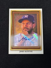 2022 Topps Gallery Portrait Gallery #PG12 Jose Altuve - Autograph /25