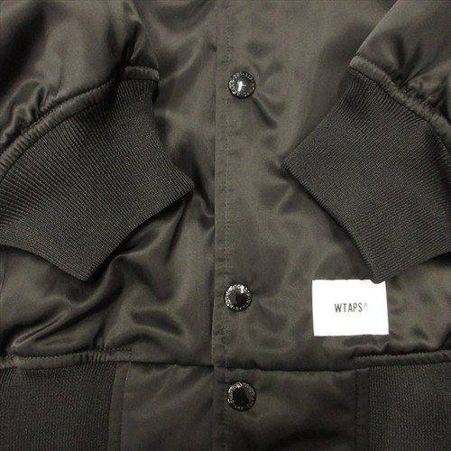 Excellent 24Aw Double Taps Wtaps Team Jacket Nylon Twill / Nylon. Stadium Blous - Picture 4 of 6