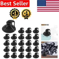 Strong Suction 24PCS Car Window Sunshade Holders - Waterproof & Easy to Use