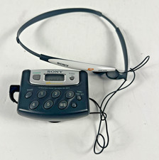 Sony Walkman SRF-M37V Portable AM/FM Weather Band Radio w/Belt Clip Tested Works