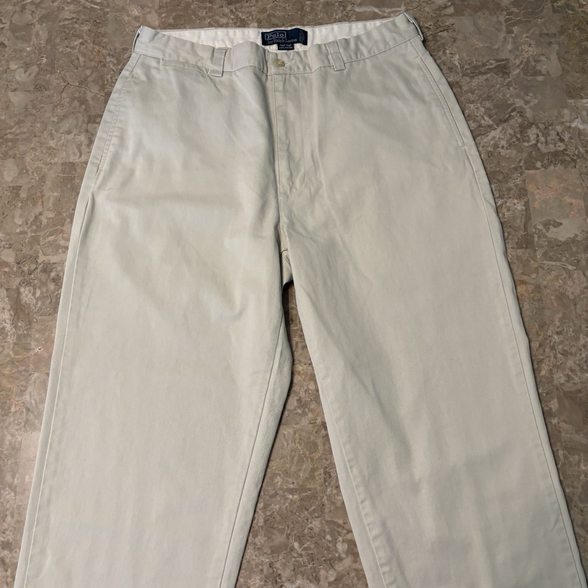 90s RALPHLAUREN POLO CHINO USA製サイズ33X30 USA製 90s Polo Ralph Lauren Cotton Chino Cargo Pants カーキ