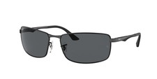 Ray-Ban RB 3498 matte black grey 006/81 Sunglasses