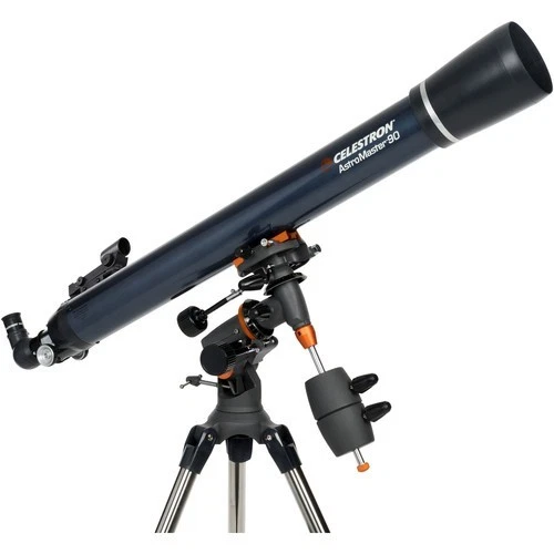 Celestron AstroMaster 90EQ 90mm f/11 Refractor Telescope - Image 4 of 4