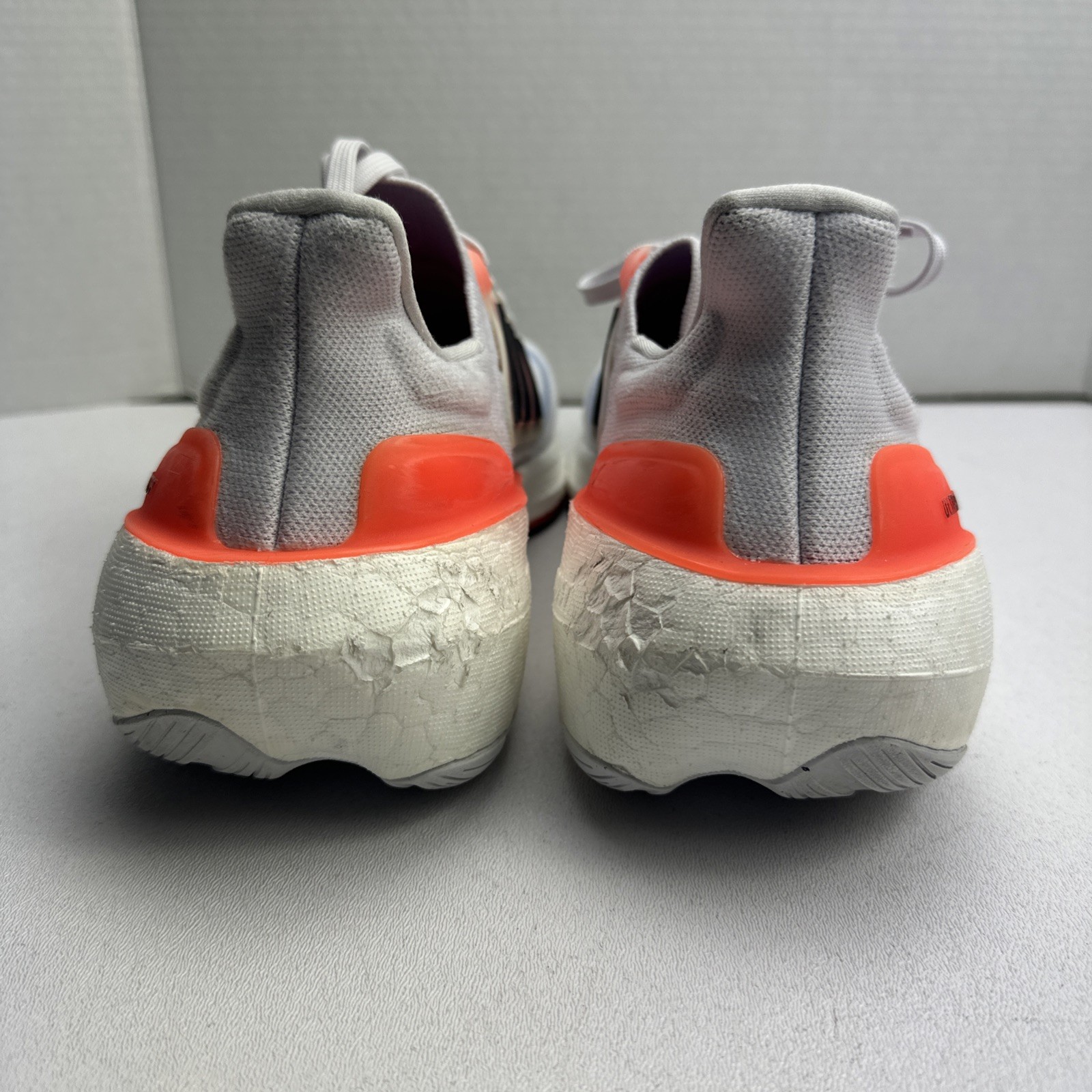 SAOLA Scarpe da corsa Adidas UltraBoost bianche chiare nere rosso solare HQ6351 da uomo taglia 11 5