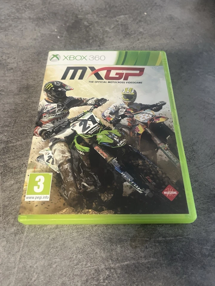 Jeu XBOX 360 VF  MX GP  pal fr Bon état, photo 1 sur 3
