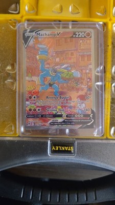 The Pokémon Company Machamp V Full Art Holo Ultra Rare Astral Radiance 172/189