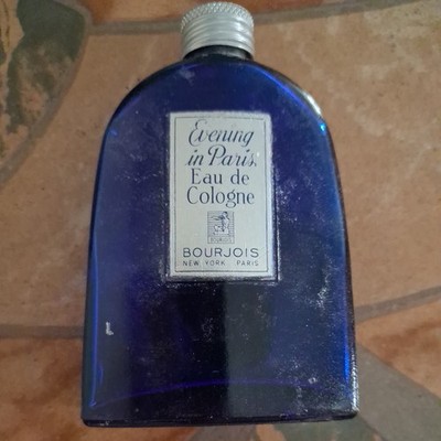 Evening in Paris Eau de Cologne by Bourjois 1 fl.oz. BOTTLE ONLY