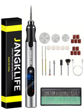 JANGKLIFE 56pc Cordless Rotary Tool Kit - USB Rechargeable Engraving Pen DIY 3 S