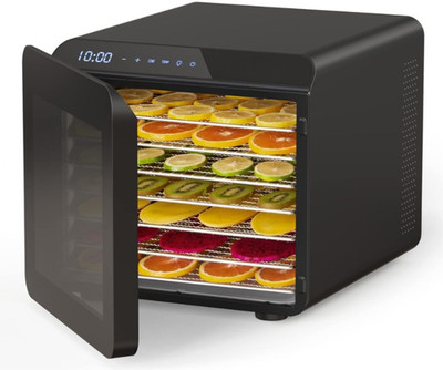 Deshidratador alimentos 7 bandejas acero inox control temp temporizador, Nuevo