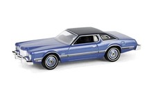 1974 Ford Thunderbird Blue Diecast 1:64 Scale Model Greenlight 68060C NEW