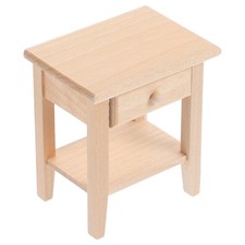  Furniture for Doll Houses Mini Night Stand Dollhouse Miniature Table