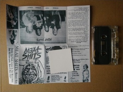 MEAT SHITS Bowel Rot Tape, AxCx Impetigo Repulsion Gut Fornicator Mortician
