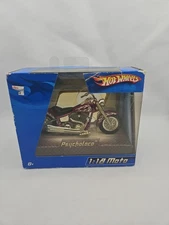 NEW in PACKAGE Hot wheels 1:18 Moto Psycholoco Motorcycle #BXQ
