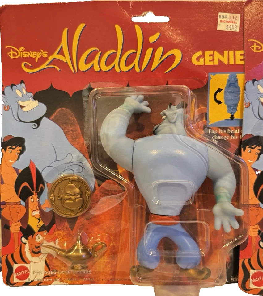 Nuevo lote de juguetes mixtos de figuras de acción Mattel Disney ALADDIN de colección de los años 90 Foto 3 de 4