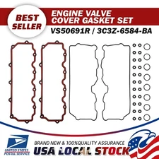 OEM Set Valve Cover Gasket For 6.0L Powerstroke Diesel Super Duty 3C3Z-6584-BA