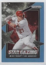 2020 Panini Prizm Star Gazing Mega Box Carolina Blue Prizm Mike Trout #SG-1 1v7