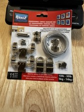 HangZ 12103 Professional Canvas Hanging Kit 11pc 10-30lb Flush Mount Art Hanger