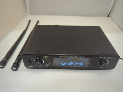 Bietrun WXM27 Wireless Rechargeable Dual UHF Cordless  Microphone System