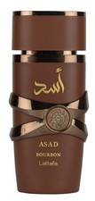 Lattafa Asad Bourbon for Unisex Eau de Parfum Spray 3.4 Ounce / 100 ml | for ...