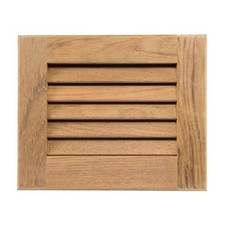 Whitecap Teak Louvered Insert - 7-1/2 x 9-1/8...