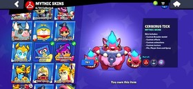 54K TROPHY/ 24Max Brawler/20Hyper/ 93/101 Brawler/6Mithic/5Leg/63Epic.