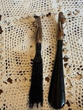 Vintage Horse Head Clothing Brush and Shoes Horn Set MCM