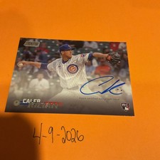2023 STADIUM CLUB CALEB KILIAN RC AUTO #SCBA-CK CUBS