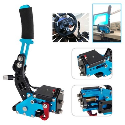 USB3.0 Handbremse Handbrake für Racing Games Steering Wheel T300RS PS4/PS5 Blau#