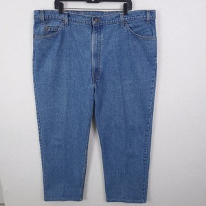 Levi's 540 Relaxed Fit Jeans Men 46x30 Fits 44x26 Vintage Made in USA Orange Tab