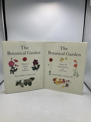 The Botanical Garden 2 Vol Set Phillips Rix Firefly White HC DJ 2002 UK Botany