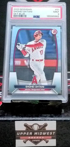 2023 Bowman - Shohei Ohtani #51 Sky Blue /499