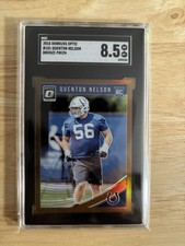 2018 Donruss Optic Quenton Nelson #101 Bronze Prizm